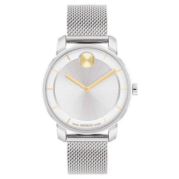Movado Women's Bold Silver Dial Watch - 3600919